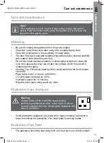 Preview for 17 page of Cooke & Lewis MG25CL Manual