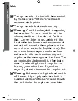 Preview for 8 page of Cooke & Lewis MRD60CL Manual