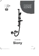 Cooke & Lewis Siony Installation Instructions Manual предпросмотр