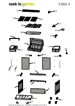 Preview for 2 page of Cook'in garden FIDGI 4 Assembly Instructions Manual