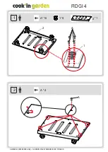 Preview for 7 page of Cook'in garden FIDGI 4 Assembly Instructions Manual