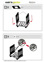 Preview for 8 page of Cook'in garden FIDGI 4 Assembly Instructions Manual