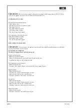 Preview for 16 page of CookMax 70914001 Instructions For Installation, Adjustment, Use And Maintenance