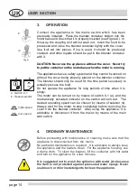 Предварительный просмотр 15 страницы CookMax 721010 Installation, Operating And Service Instructions