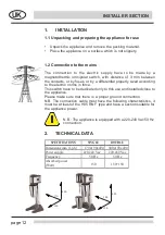 Preview for 13 page of CookMax 721012 Manual