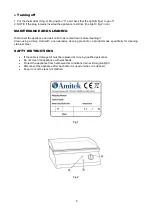 Предварительный просмотр 6 страницы CookMax FT1L Installation, Operating And Service Instructions