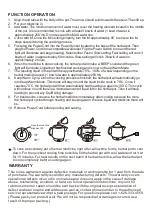 Preview for 4 page of CookMax HP-38A Instruction Manual