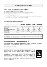 Preview for 5 page of CookMax SG220 Installation, Operating And Service Instructions