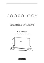 Cookology BUGL520BK Instruction Manual preview