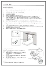 Preview for 11 page of Cookology CBID450 Instruction Manual