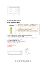 Preview for 8 page of Cookology CDD600BK Instruction Manual