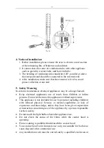 Предварительный просмотр 11 страницы Cookology CEI1100SS Instruction Manual