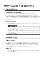 Preview for 13 page of Cookology CFSD613WH Instruction Manual