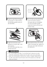 Preview for 14 page of Cookology CFSD613WH Instruction Manual