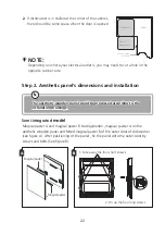 Preview for 22 page of Cookology CFSD613WH Instruction Manual