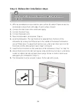 Preview for 24 page of Cookology CFSD613WH Instruction Manual