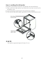 Preview for 25 page of Cookology CFSD613WH Instruction Manual