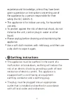 Preview for 6 page of Cookology CMDW3WH Instruction Manual