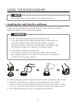 Preview for 13 page of Cookology CMDW3WH Instruction Manual