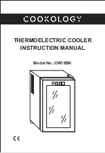 Cookology CW18BK Instruction Manual preview