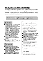 Preview for 3 page of Cookology CWC150BK Instruction Manual