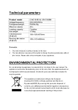 Предварительный просмотр 13 страницы Cookology CWC150BK Instruction Manual