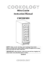 Cookology CWC300WH Instruction Manual preview