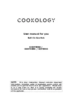 Cookology GGH700BK User Manual preview