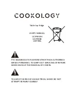 Cookology UCIF93BK User Manual preview