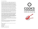 Cook's Companion B422450 Manual preview