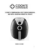 Cook's Companion CCAFJ42 Manual preview