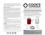 Preview for 2 page of Cook's Companion CCAPAB12 Instructions