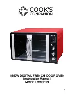 Предварительный просмотр 1 страницы Cook's Companion CCFD19 Instruction Manual