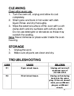 Предварительный просмотр 15 страницы Cook's Companion CCFD19 Instruction Manual