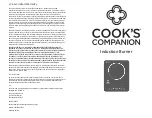 Cook's Companion CCNIB/B414124 Care And Use Instructions Manual preview