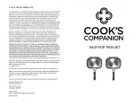 Cook's Companion EASY FLIP PAN SET Quick Start Manual preview