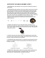 Preview for 12 page of Cook's Companion MULTIFUNCTIONAL AIR FRYER WITH ROTISSERIE Care & Use Manual