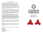 Предварительный просмотр 1 страницы Cook's Companion Trivet & Pan Divider Manual