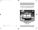 Preview for 1 page of Cook's essentials CEPC660 Owner'S Manual