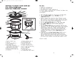 Preview for 6 page of Cook's essentials CEPC660 Owner'S Manual