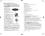 Preview for 10 page of Cook's essentials CEPC660 Owner'S Manual