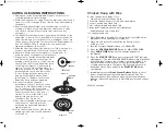 Preview for 16 page of Cook's essentials CEPC660 Owner'S Manual