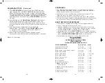 Preview for 19 page of Cook's essentials CEPC660 Owner'S Manual