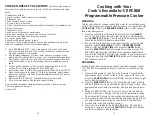 Предварительный просмотр 11 страницы Cook's essentials CEPC800 Owner'S Manual