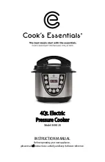 Cook's essentials K44020 Instruction Manual предпросмотр