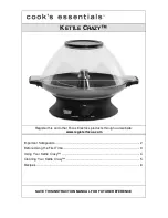 Cook's essentials Kettle Crazy Instruction Manual предпросмотр