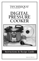 Предварительный просмотр 1 страницы Cook's essentials Technique DYB350 Instructions & Recipe Manual