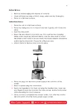 Preview for 6 page of Cooks Professional G3483 Manual