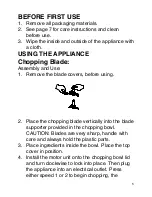 Preview for 5 page of Cook's Tradition GS701CT Instruction Manual