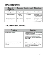 Preview for 8 page of Cook's Tradition GS701CT Instruction Manual